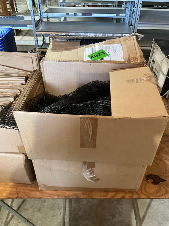 4 Bxs. Blk. 7" Mesh Bottle Nets, 400 Per Carton