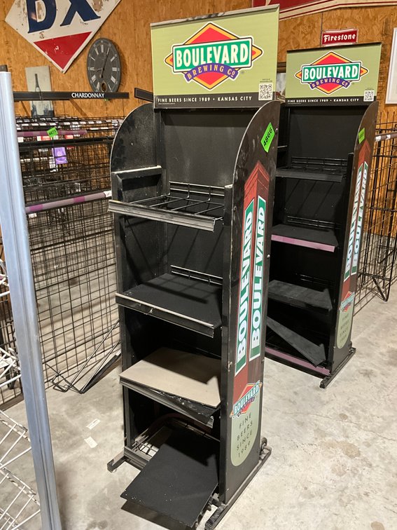 19" X 12" X 56" Metal Rack, 4 Shelf
