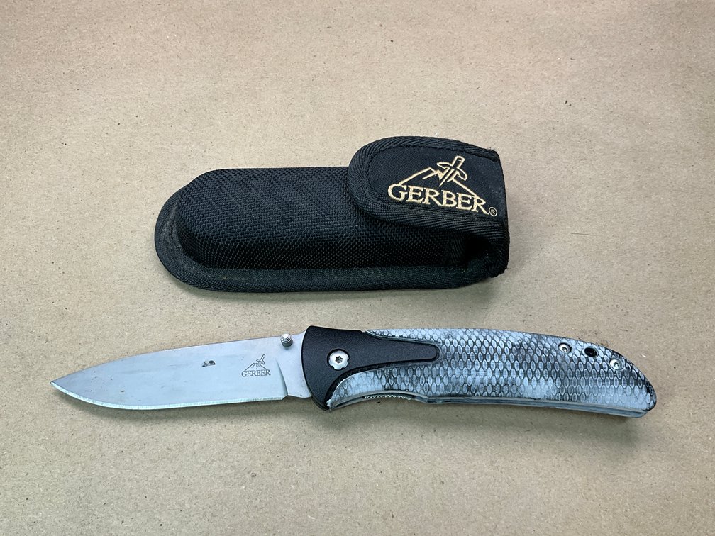 Gerber Brand With Sheath