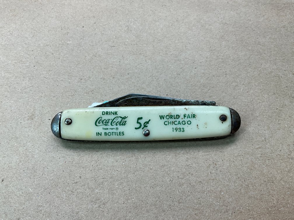 1933 World Fair Chicago - Coca Cola Brand