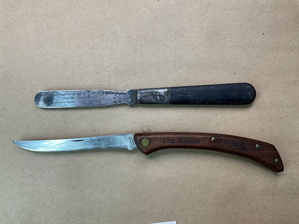 Russell (Willey Co/Coach Colors NYC) And Chicago Cutlery The Traveler