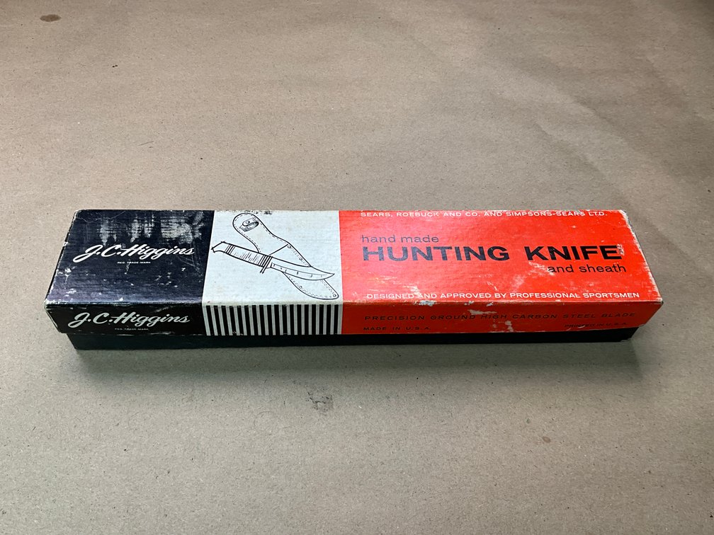 Vintage JC Higgins Hunting Knife