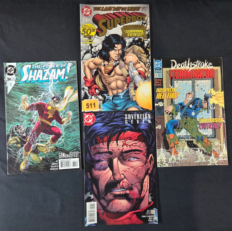 DC Comics - Superboy, Shazam, Terminator - 3 pieces