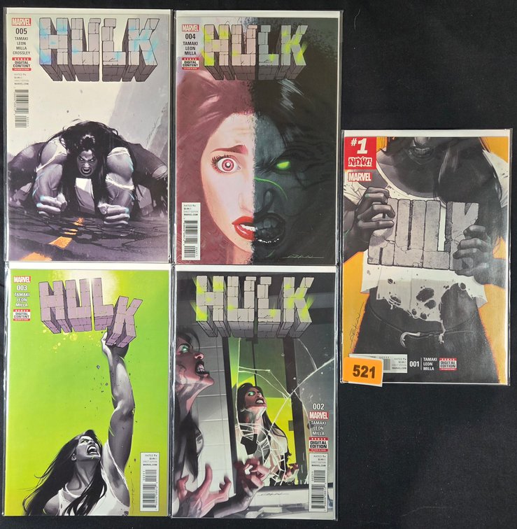 Hulk - 5 pieces