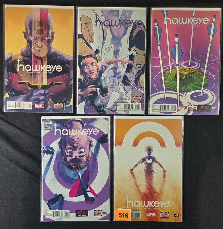 Hawkeye - 5 pieces