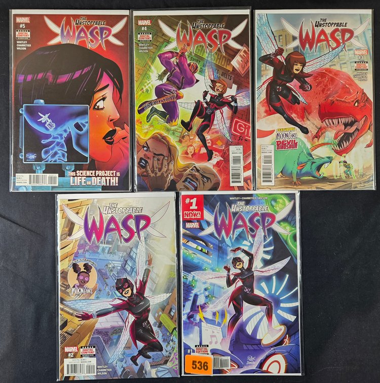 Marvel Comics - Unstoppable Wasp - 5 pieces