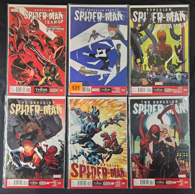 Superior Foes of Spiderman - 6 pieces