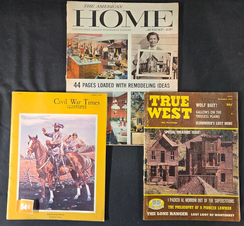 Civil War Times Illustrated, True West, The American Home