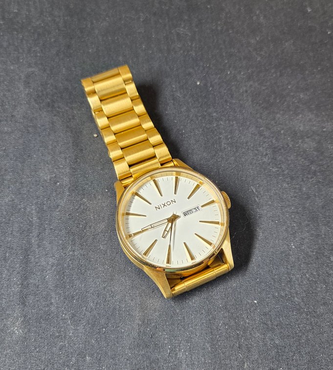 Men's Nixon Watch - Gold