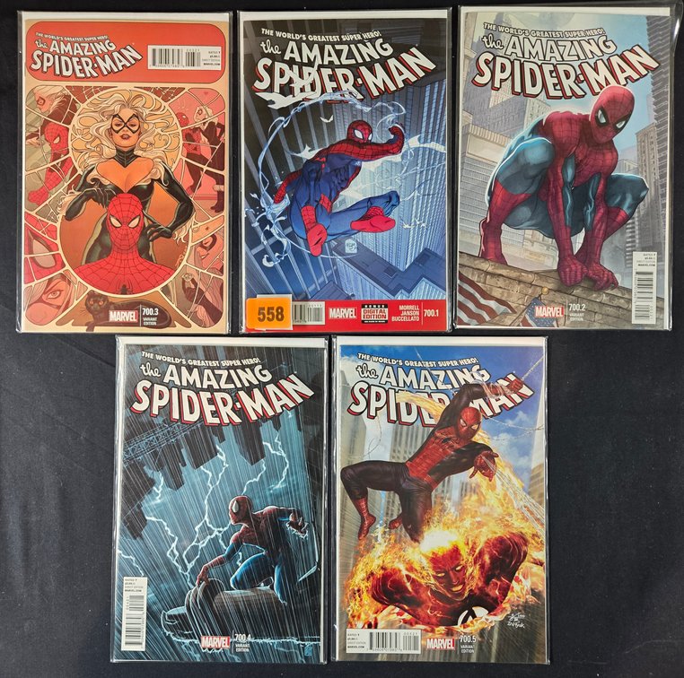 Amazing Spiderman - 5 pieces