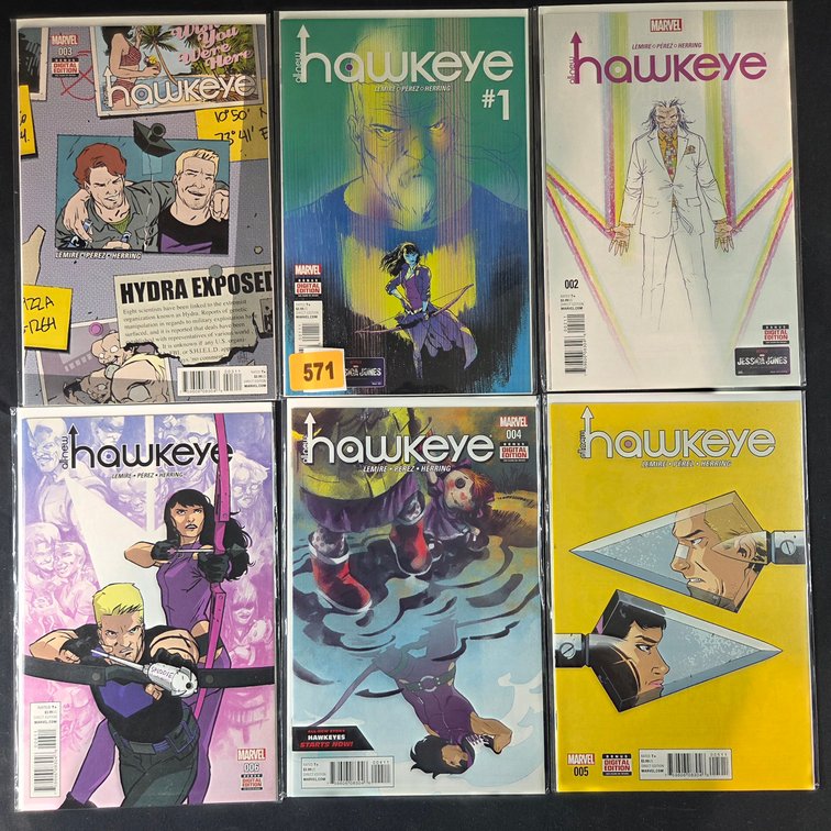 Hawkeye - 6 pieces