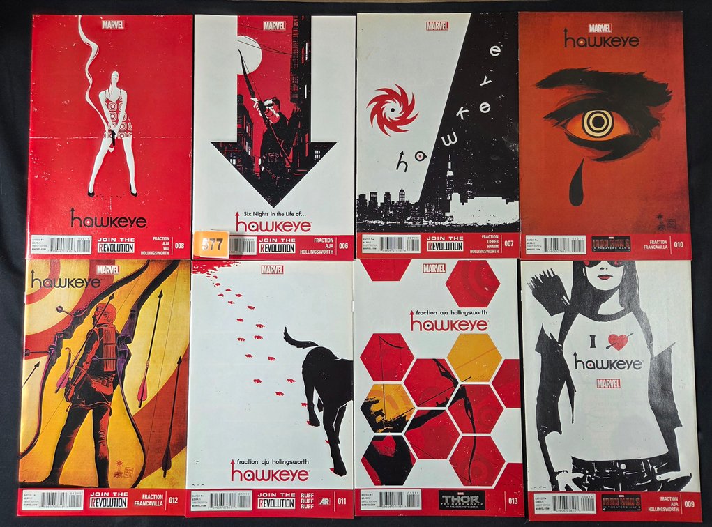 Hawkeye - 15 pieces