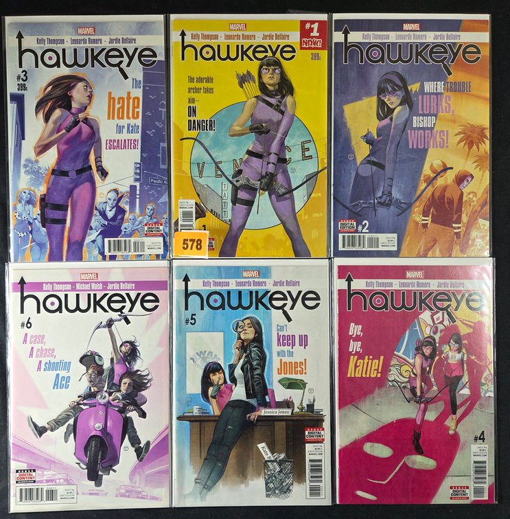 Hawkeye - 6 pieces