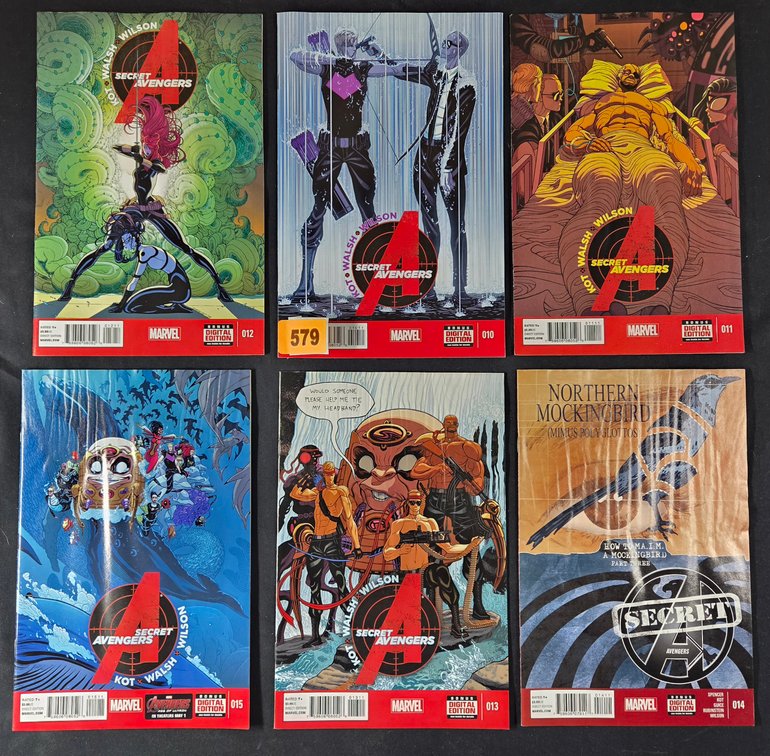 Secret Avengers - 6 pieces
