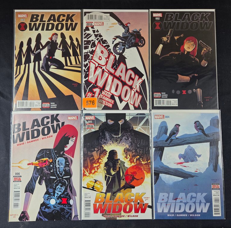 Black Widow - 12 pieces