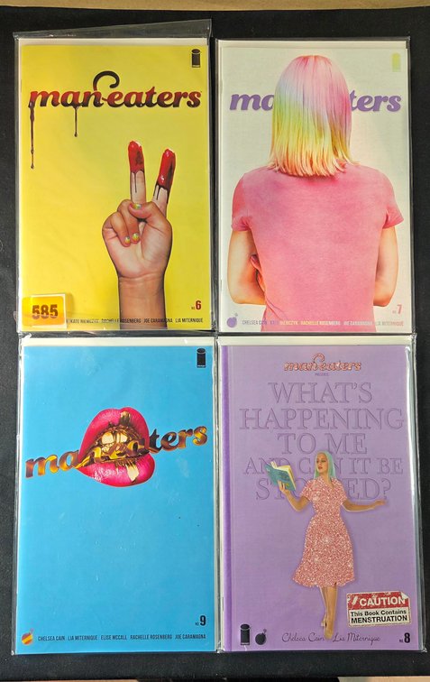 Man-Eaters - 4 pieces
