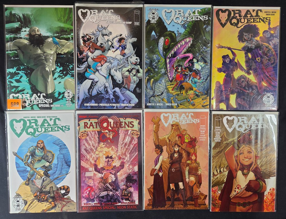 Rat Queens - 17 pieces