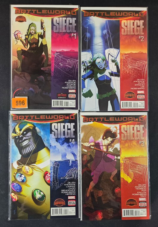 Marvel Comics - Battleworld - 4 pieces