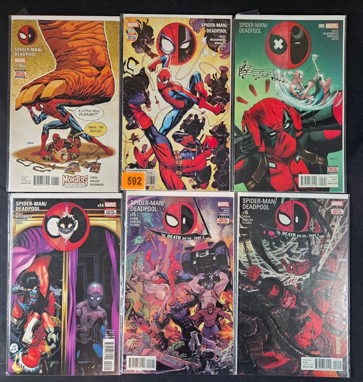 Marvel Comics - Spiderman/Deadpool - 12 pieces