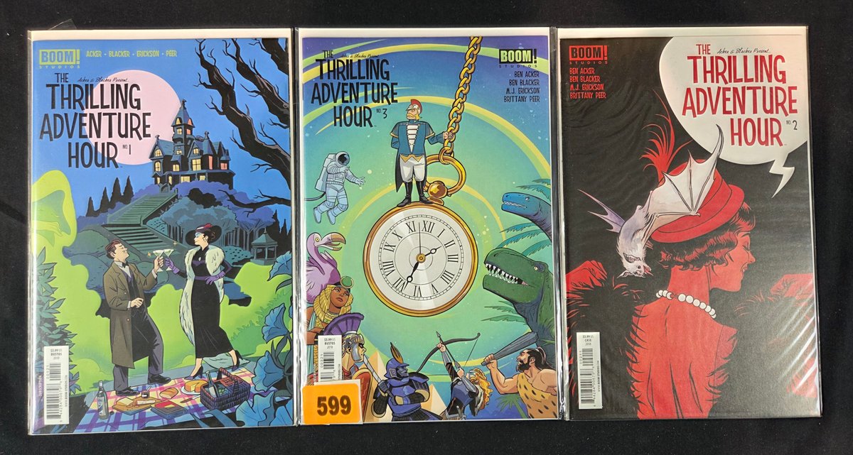 Boom Studios - The Thrilling Adventure Hour - 3 pieces