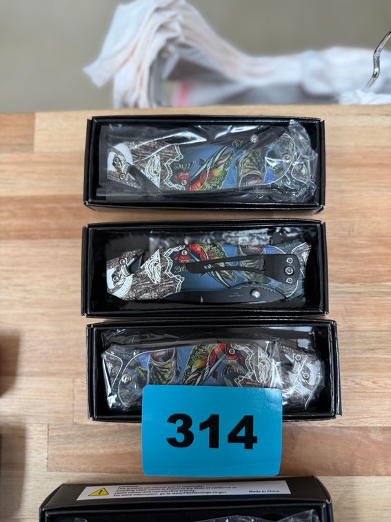 2 KC-C135F Knives Fish Design