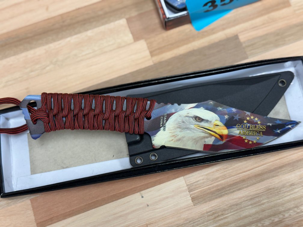 5" Blade Eagle Design - 1