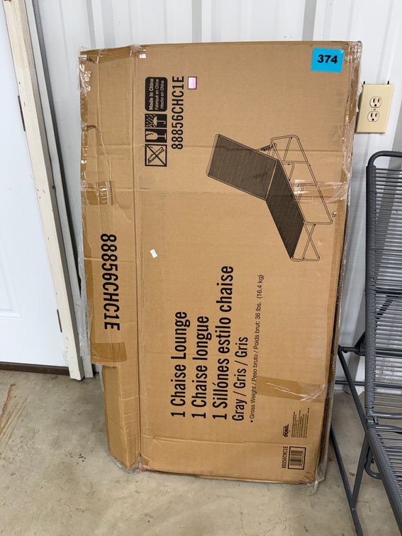Chaise Lounge Gray