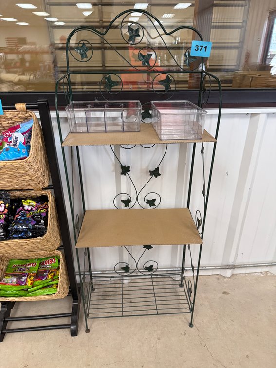 3 Shelf 10" x 20" x 55" Rack