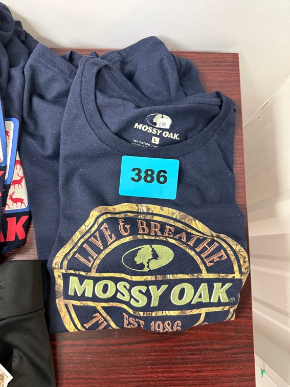 2-Mossy Oak T Shirts Size L