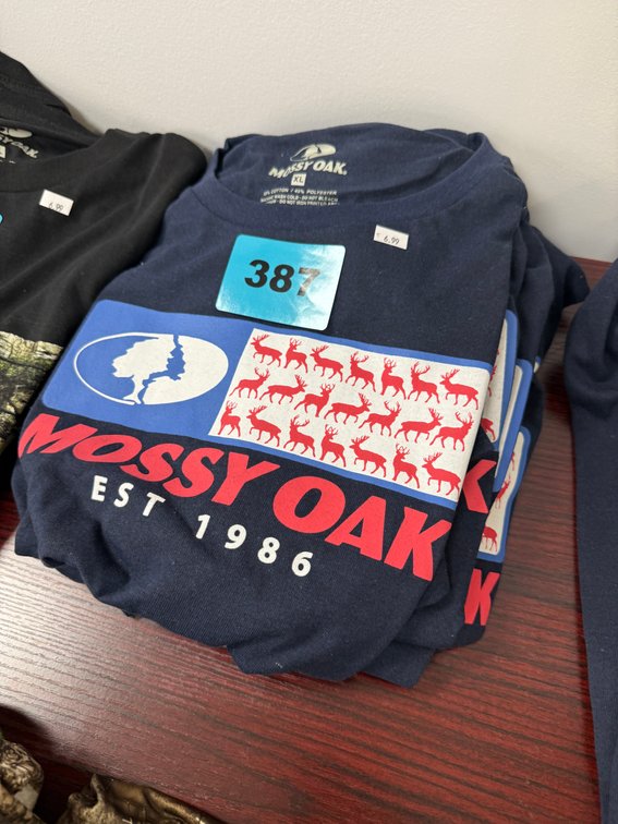 4-Mossy Oak T Shirts Sizes 3L-1XL