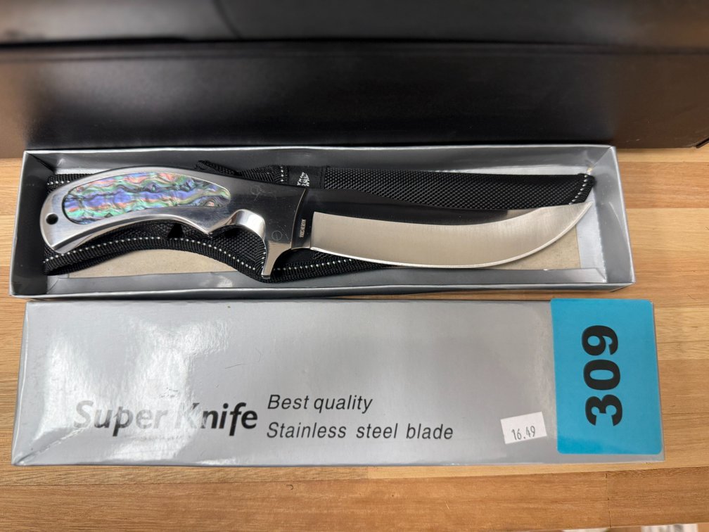 Ogar Mountain Knife 3" Blade W/Sheath