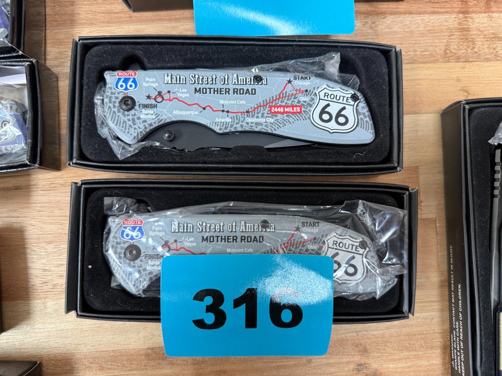 2 Route 66 Knives