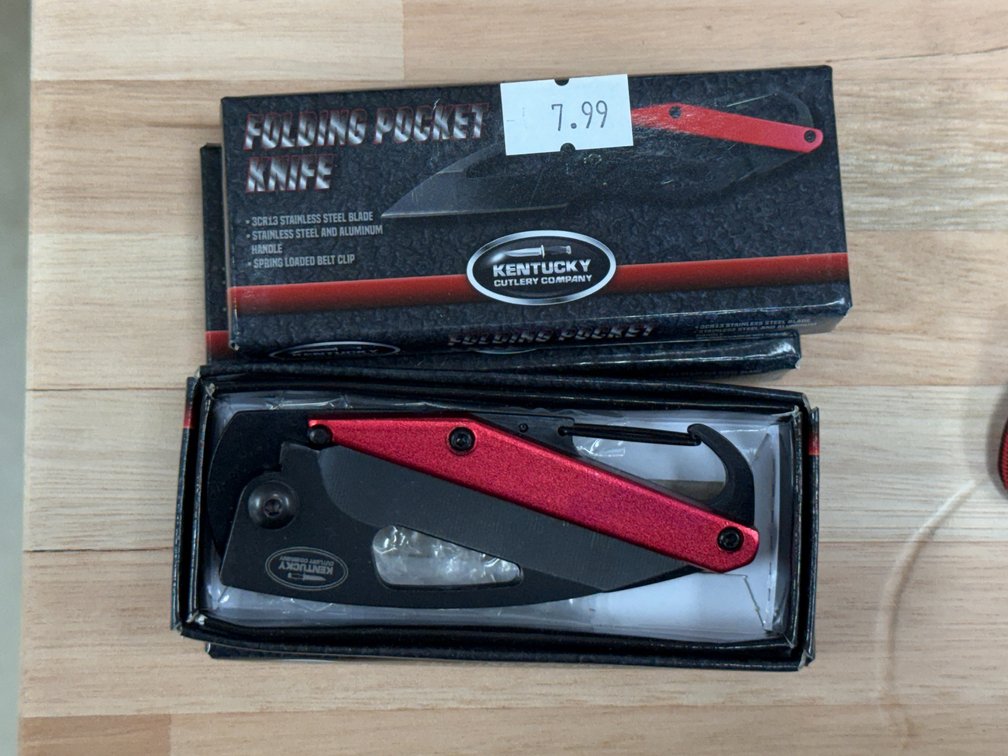 Folding Pocket Knife 3" Blade - 4