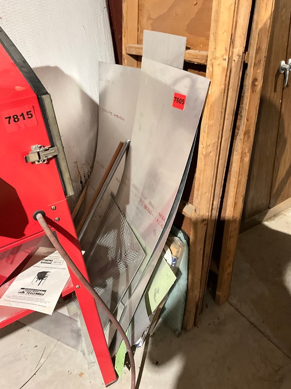 Aluminum Sheets-Asstd Sizes Cut Offs