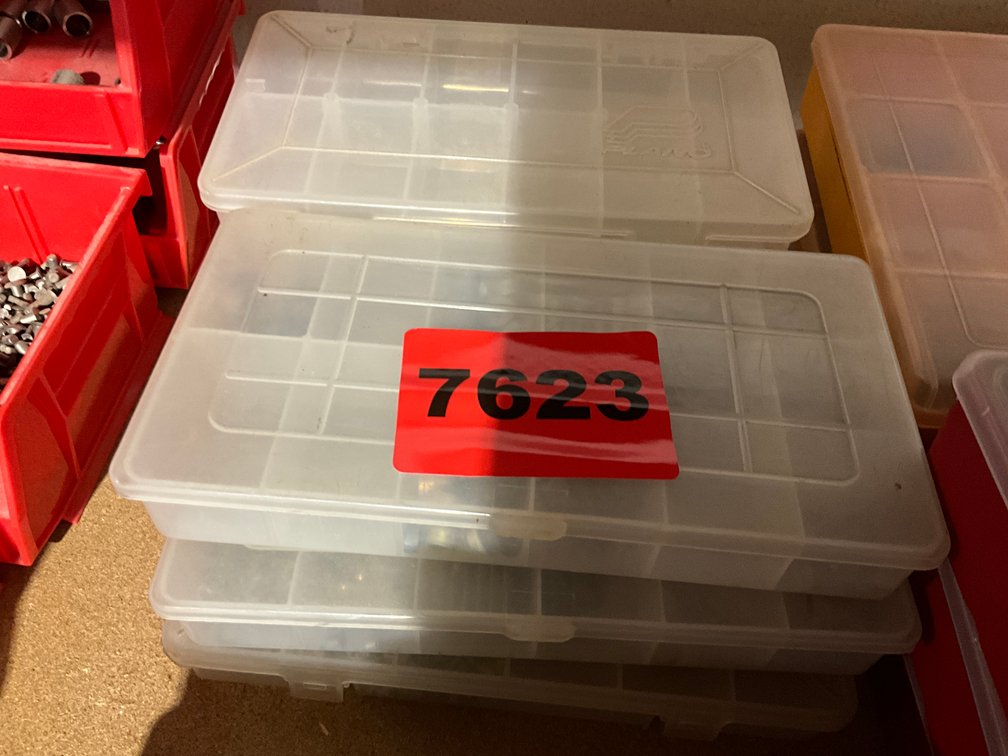 6 Small Organizers & Contents-Aircraft Hardware