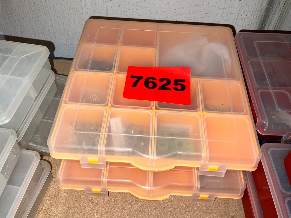 2 Yellow Organizers & Contents-Aircraft Fasteners