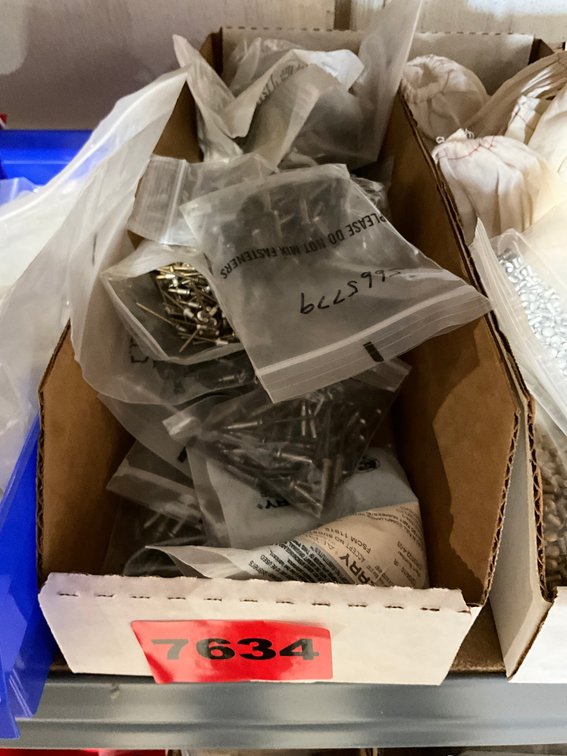Box of Aircraft Rivets