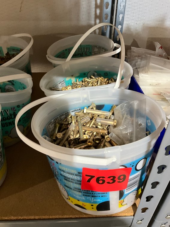3 Plastic Tubs - Asstd Aircraft Bolts