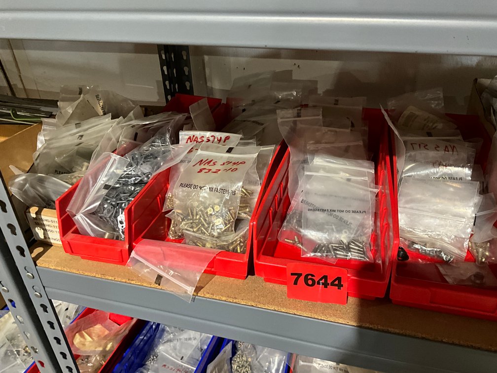 6 Boxes of Aircraft Fasteners