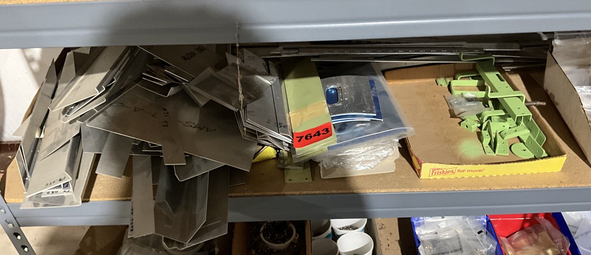 All Metal on Shelf-Aluminum Sheets, Cutoffs