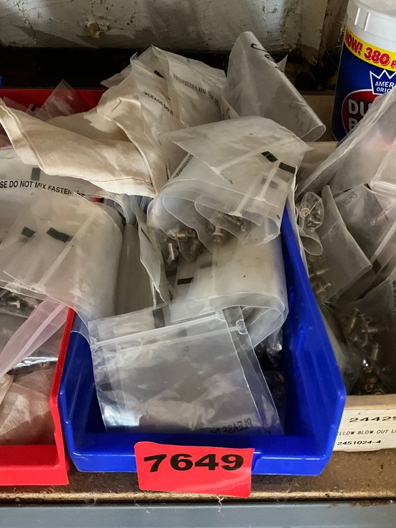 Box of Asstd Aircraft Fasteners
