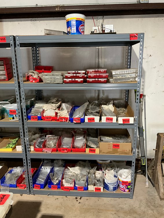 Breakdown Shelving Units 48" x 24" x 72"