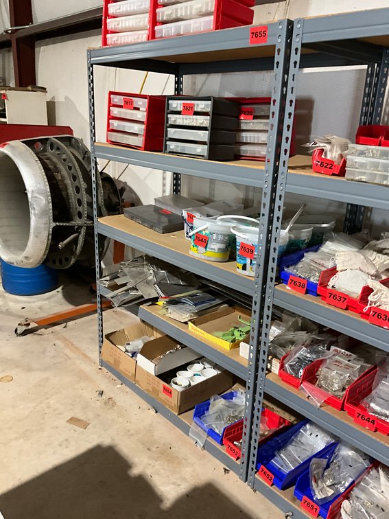 Breakdown Shelving Units 48" x 24" x 72"