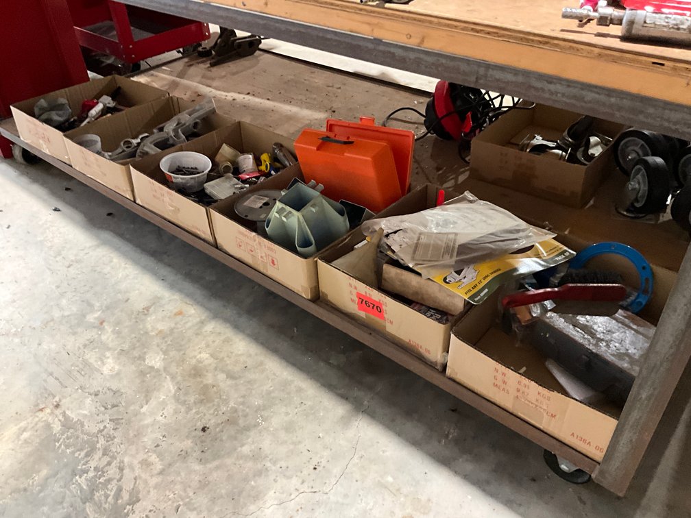 6 Boxes Asstd Tubing Benders, Wire Brushes, Misc