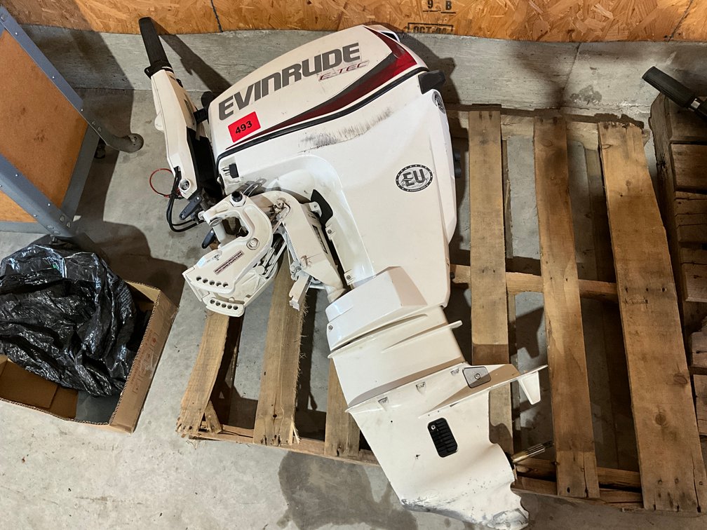 Evinrude 30 HP Outboard Motor (No Prop)