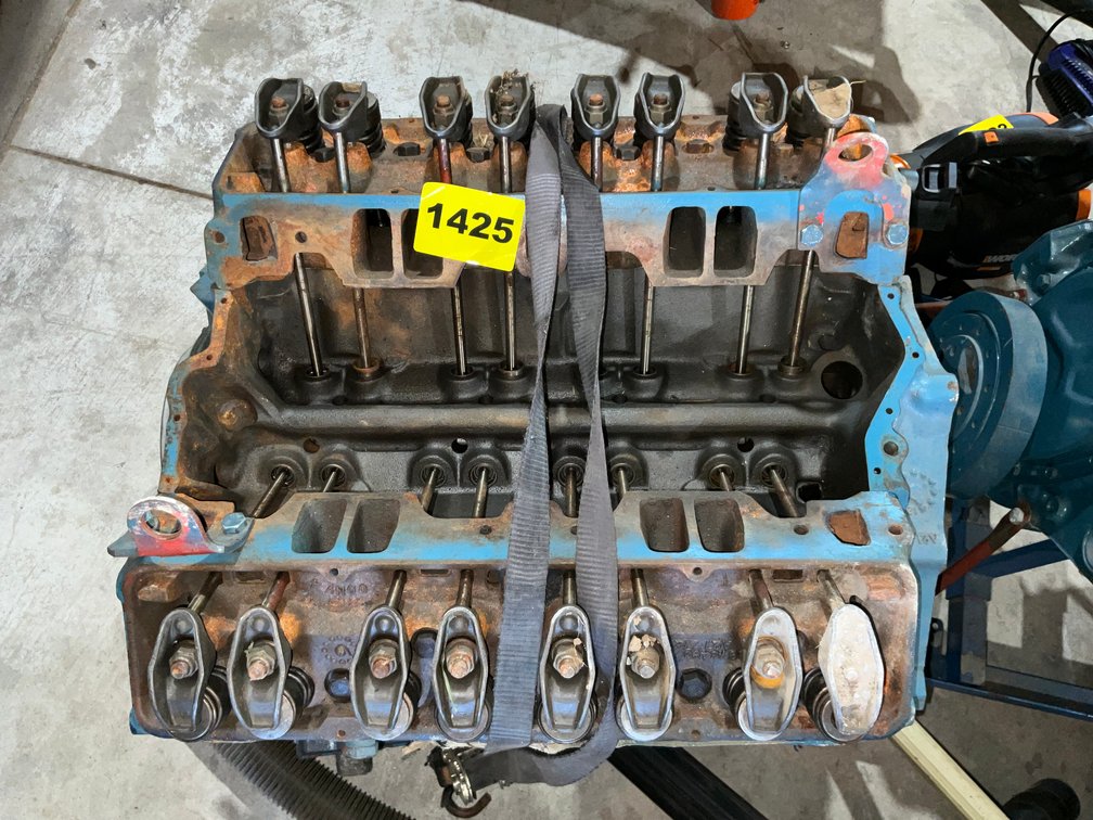 Rebuilt Chevy 350 Engine