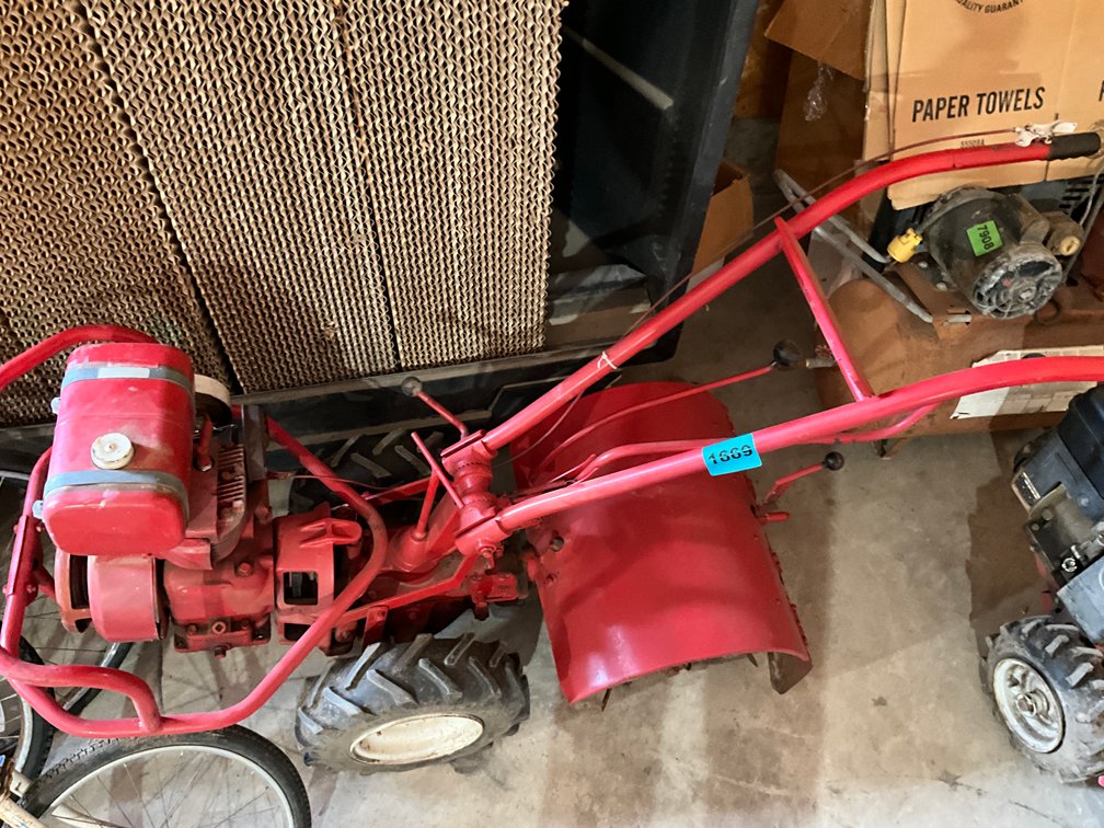 Vintage Troy Bilt Tiller - Runs Good