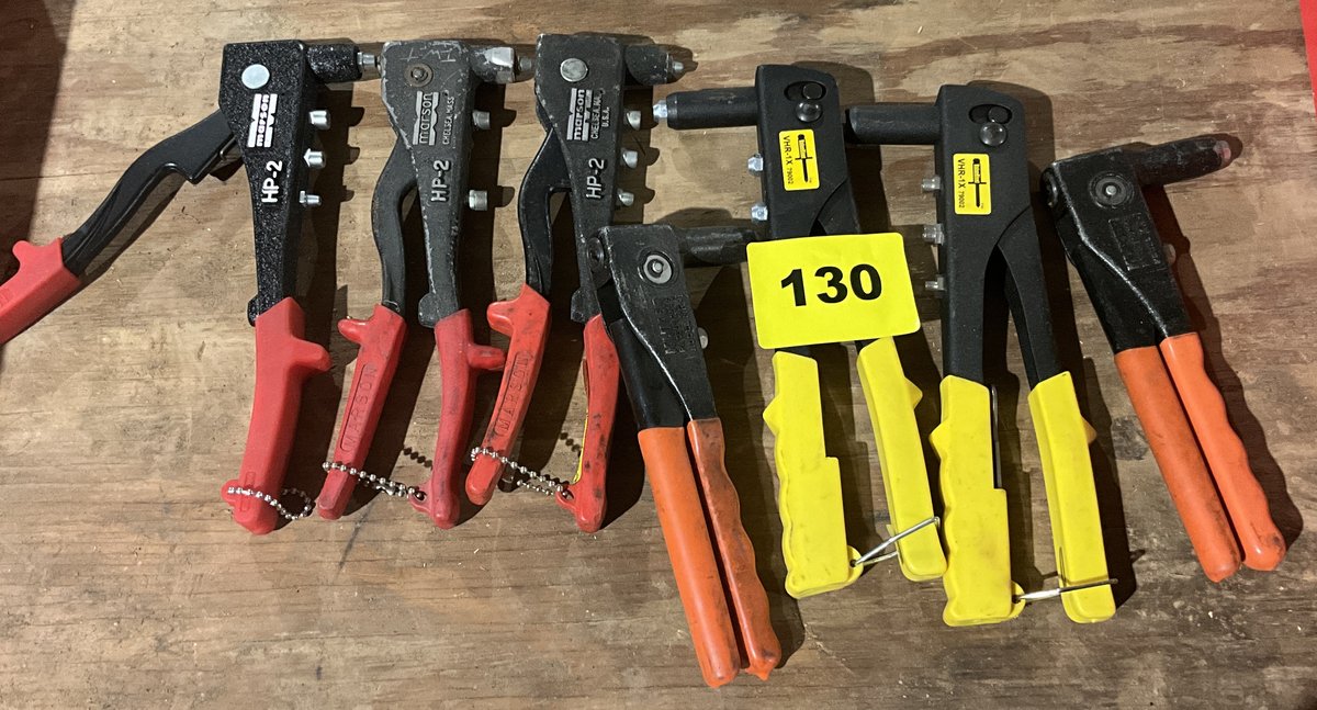 Assorted Rivet Guns