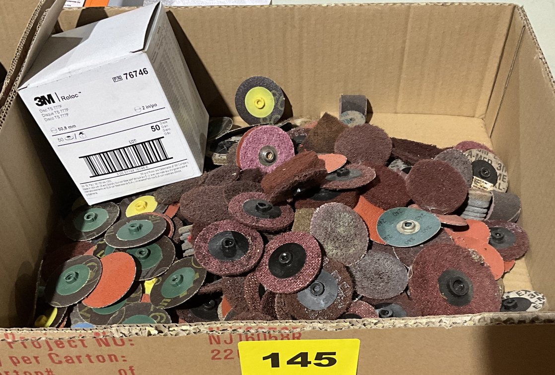 3 Boxes 3M Assorted Sanding Disc