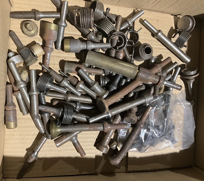 Assorted Pneumatic Riveters, Hammers